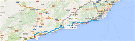 distancia de salou a sitges|Ruta Sitges